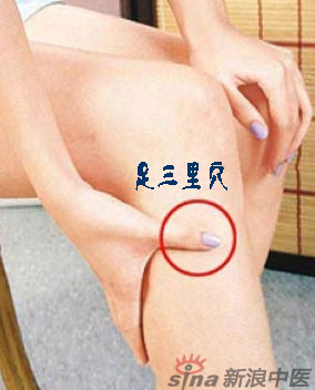 艾灸常用的保健穴有哪些？-足三里